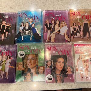 Sex and the City DVDs; all 6 seasons and 1st movie